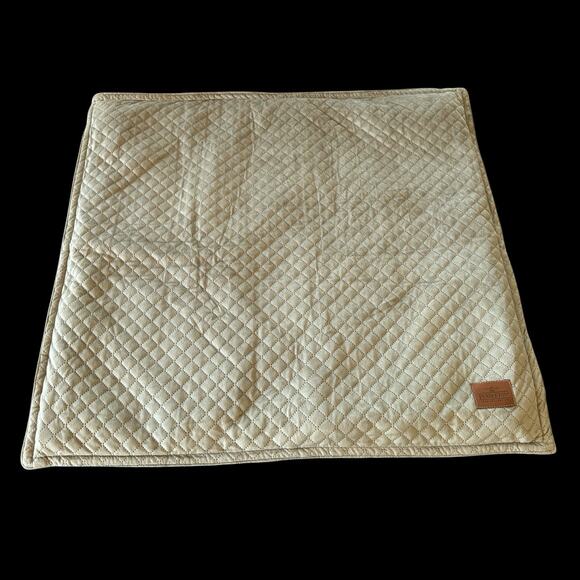 Pendleton Weighted 28x30 Lap Throw Blanket Removable Cover Beige Glass Beads - Picture 1 of 14